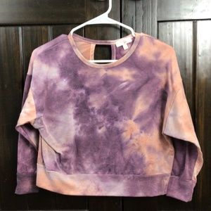 GB girls long sleeve Tye Dye top